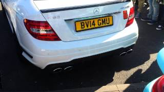 C63 AMG 507 HUGE REVS LORD ALEEM STYLE