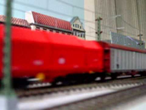 Europe Rail 2001 Model railroad　Modelleisenbahn　DB－AG　111＋218　Güterzug