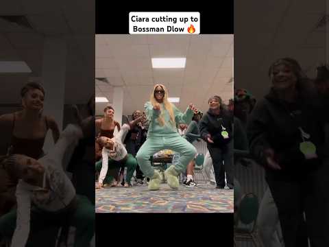Ciara cutting up to Bossman Dlow 🔥