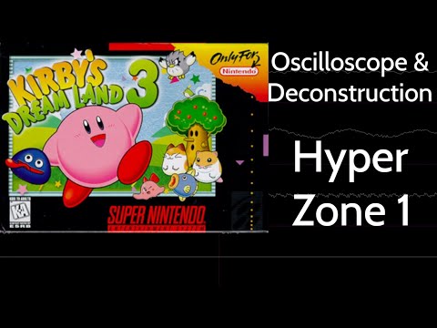 Hyper Zone 1 [Kirby's Dream Land 3] | Oscilloscope + Deconstruction