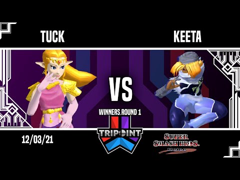 Tripoint Smash 123 - Winners Round 1 - Tuck(Zelda) vs Keeta(Sheik)