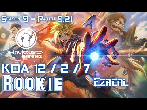 IG Rookie EZREAL vs TALON Mid - Patch 9.21 EUW Ranked