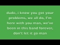 Sorry Dudes, My Bad - Say Anything Lyrics