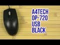 Мышь A4Tech OP-720 USB черный - Видео