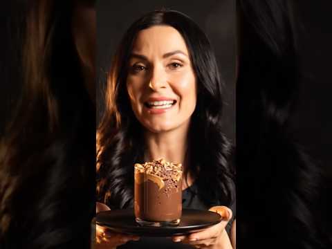 Proteinski čoko puding sa kikiriki puterom – desert bez rerne 🍫🥜