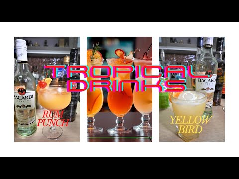 HOW TO MAKE RUM COCKTAILS AND DIFFERENT RUM RECIPES #EP11