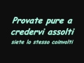 Canzone del maggio testo - Fabrizio de André