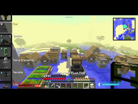 Direwolf20 1.6.4 Weird Village House