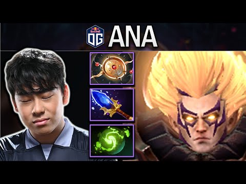 OG.ANA INVOKER - PRACTICING AGAINST NOOBS - DOTA 2 GAMEPLAY