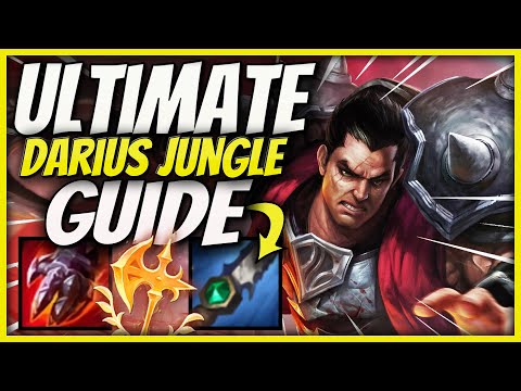 *UPDATED* Darius Can Jungle Now! | Ultimate Darius Jungle Guide | Runes & Items & How To Clear Camps