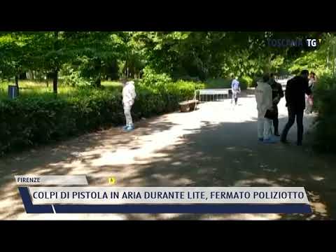 2022-05-19 FIRENZE - COLPI DI PISTOLA IN ARIA DURANTE LITE, FERMATO POLIZIOTTO