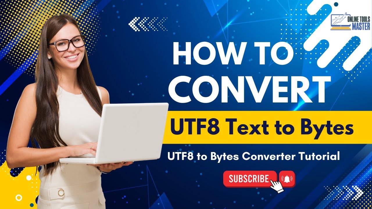 How to Convert UTF8 Text to Bytes | UTF8 to Bytes Converter Tutorial