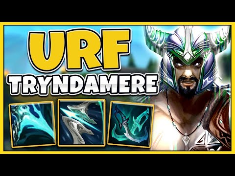 100% Crit Chance Literally Gives Tryndamere Infinite Spins In URF!