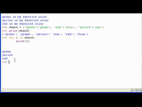 Python 3 Tutorial: 16 - For Loops
