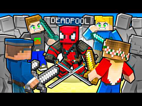 FERİTED MANHUNT'ta DEADPOOL OLDU - Minecraft