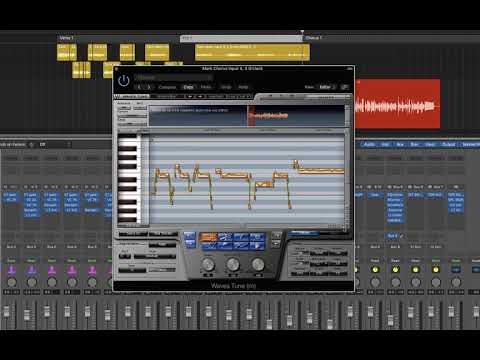 Quick and dirty Waves Tune Tutorial in Logic Pro X