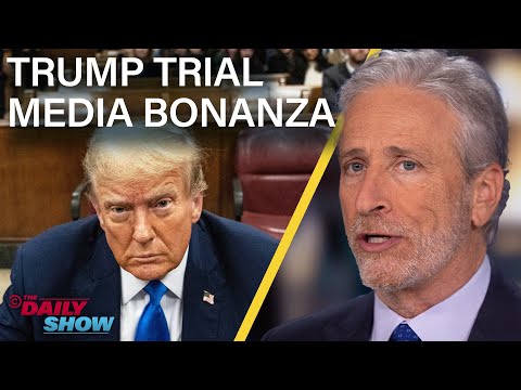  Jon Stewart Slams Media for Breathless Trump Trial Coverage | The Daily Show 