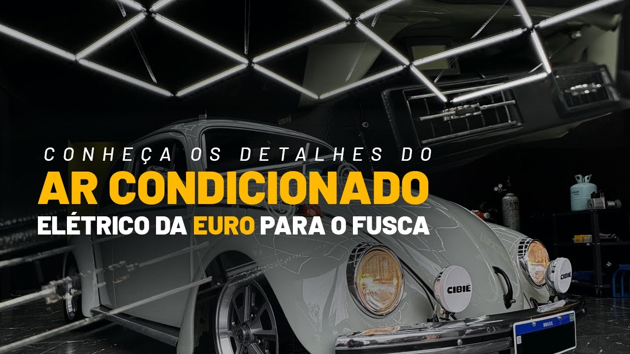 COMO FUNCIONA O AR CONDICIONADO ELÉTRICO PARA O VOLKSWAGEN FUSCA? EXCLUSIVO EURO AUTO PARTS