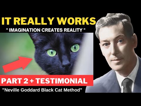 Neville Goddard - Black Cat Manifestation Method PART 2 + Mothers Testimonial