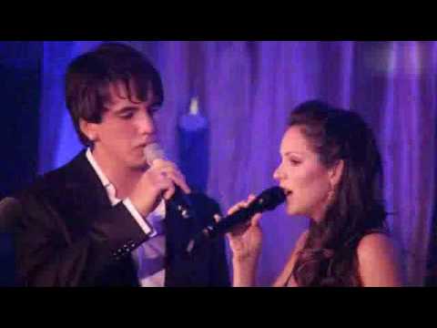 Katharine McPhee and Cody Karey sing "All I Ask of You"
