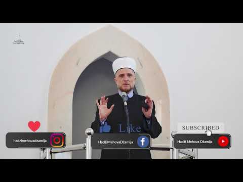 dr.Enver-ef.Omerović - Glavni imam medžlisa IZ Novi Pazar (27.11.2020)