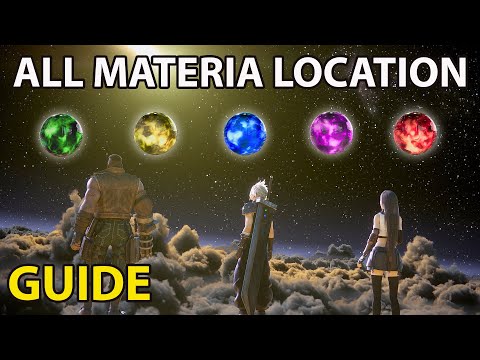 Final Fantasy 7 Remake - All Materia Location Full Guide 100%