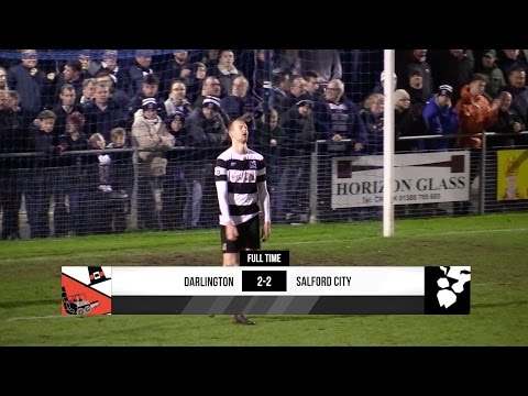 Darlington 2-2 Salford City - Vanarama National League North - 2016/17