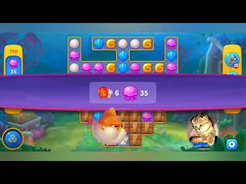 Fishdom 2022, no Boosters,  750  level  -  прохождение без бустеров,  750  уровень.