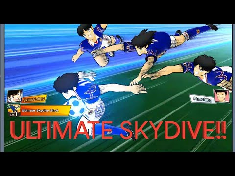 New Special Skill "Tsubasa Ozora" - Ultimate Skydive  & Supernatural Two-Stage Aerial Overhead Kick!