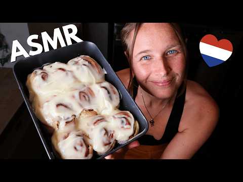 Kaneelbroodjes bakken op een regenachtige dag  🍪 Mijn eerste ASMR video (gefluister, voice over)
