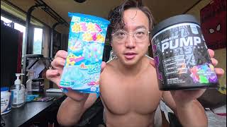 ねるねるねるねとプレワーク混ぜてみた