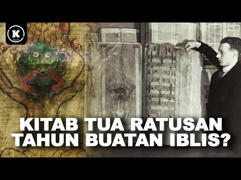 KITAB RAKSASA BERUMUR RATUSAN TAHUN YANG KONON DIBUAT HANYA SEMALAM!