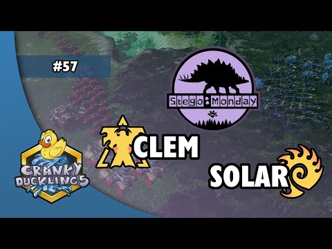 Clem vs Solar - TvZ | PiGosaur Cup #57 | Weekly StarCraft 2 Tournament