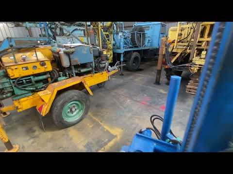 Well drilling machine with Hatz diesel 2021