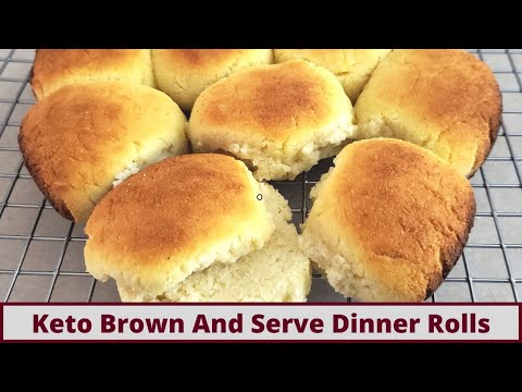 The Easiest And Best Keto Brown And Serve Dinner Rolls (Nut Free And Gluten Free)