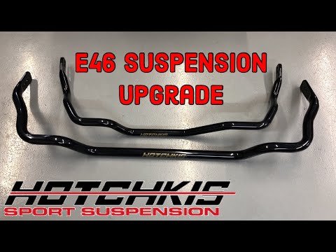 E46 Hotchkis performance sway bar install and review. Get your E46 handling back on track!