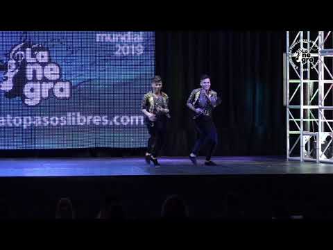 1er puesto Dúo Masculino - Eivynd y Daniel (Venezuela) - X Mundial de Pasos Libres "La Negra Salsa"