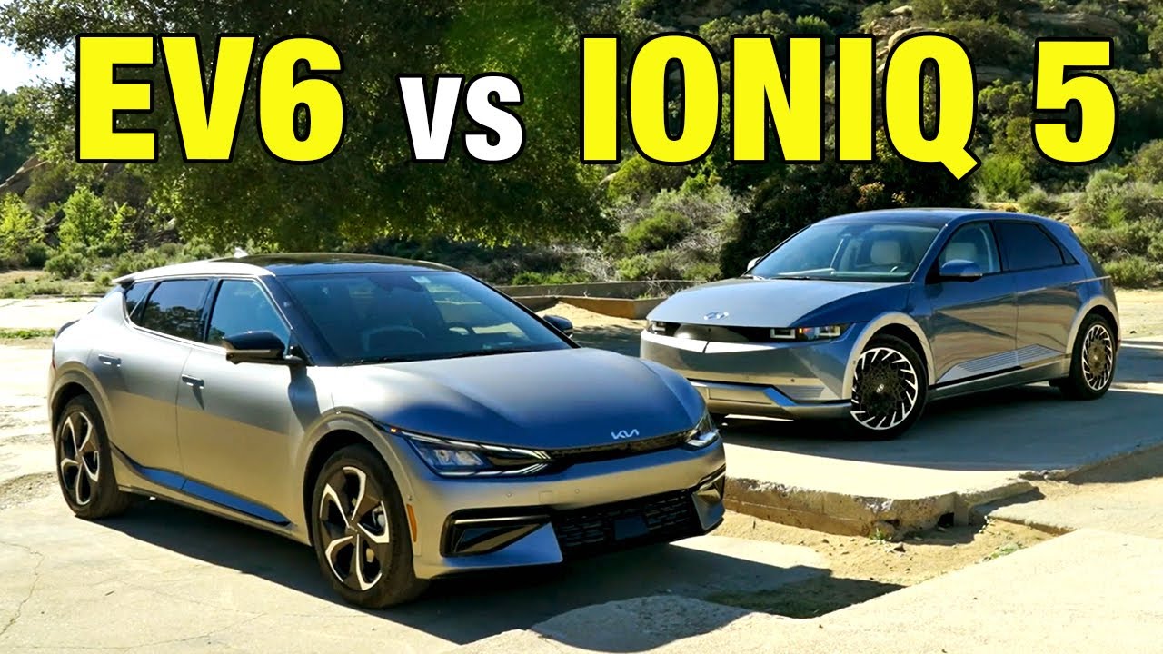 TESTED: 2022 Hyundai Ioniq 5 vs. Kia EV6 - Which One Is Right for
