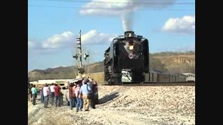 preview picture of video 'Shiloh Limited UP 844 Missouri Valley, Iowa Mar 23, 2012'
