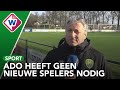 ADO-trainer Brood: 'Soms moet je wat anders brengen dan leuk aanvallend voetbal' - OMROEP WEST SPORT
