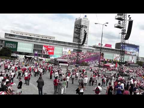 Fan Zone - Euro 2012 - Strefa Kibica - Warsaw - Warszawa - Warschau - HD