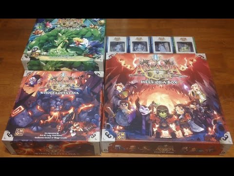 Arcadia Quest: Inferno, KS Exclusives - Overview