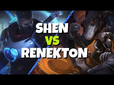 Shen vs Renekton Season 8! League of Legends