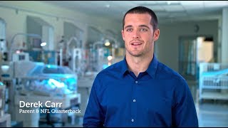 Derek Carr Congratulates Valley Children's on National Rankings