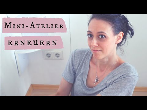 Neues Mini Art Studio für meine Wohnung einrichten || Kleines Room Make Over