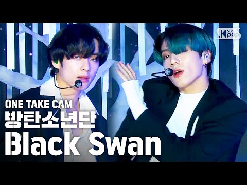 [단독샷캠] 방탄소년단 'Black Swan' 단독샷 별도녹화│BTS ONE TAKE STAGE│@SBS Inkigayo_2020.3.1