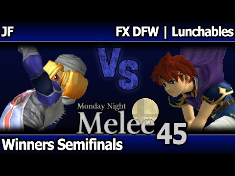 MNM 45 Melee - Jf (Sheik) vs FX DFW | Lunchables (Roy) - Winners Semis