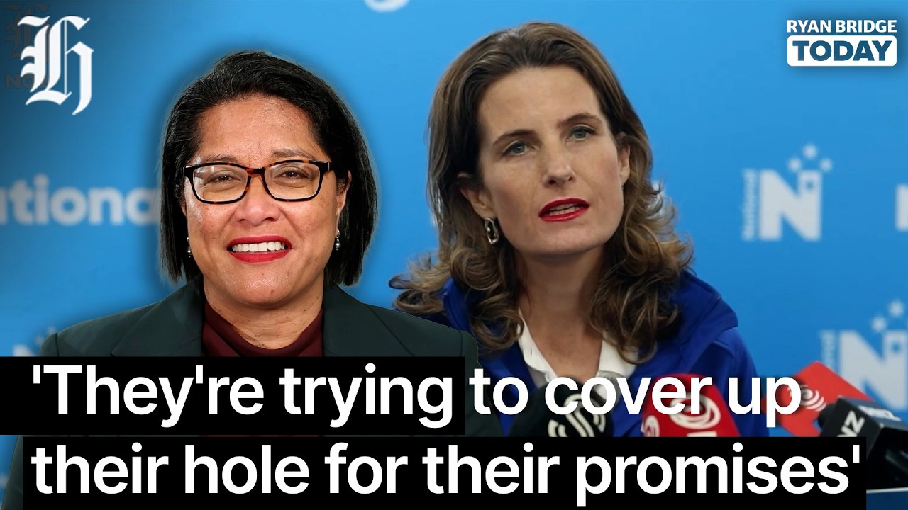 'They're trying to cover up their hole for their promises': Labour hits back | Ryan Bridge TODAY