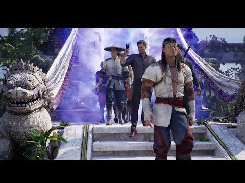 Mortal Kombat 1⚔️ Raiden⚔️ Meets Shao Kahn For First Time Scene🙏🙏🙏🙏🙏