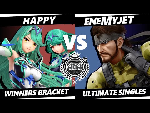 4o4 Smash Monthly 16 - Happy (Mythra, Pyra) vs CR2| enemyjet (MetaKnight, Snake) - Winners Round 1